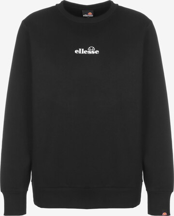 ELLESSE Sweatshirt 'Kiamto' in Zwart: voorkant