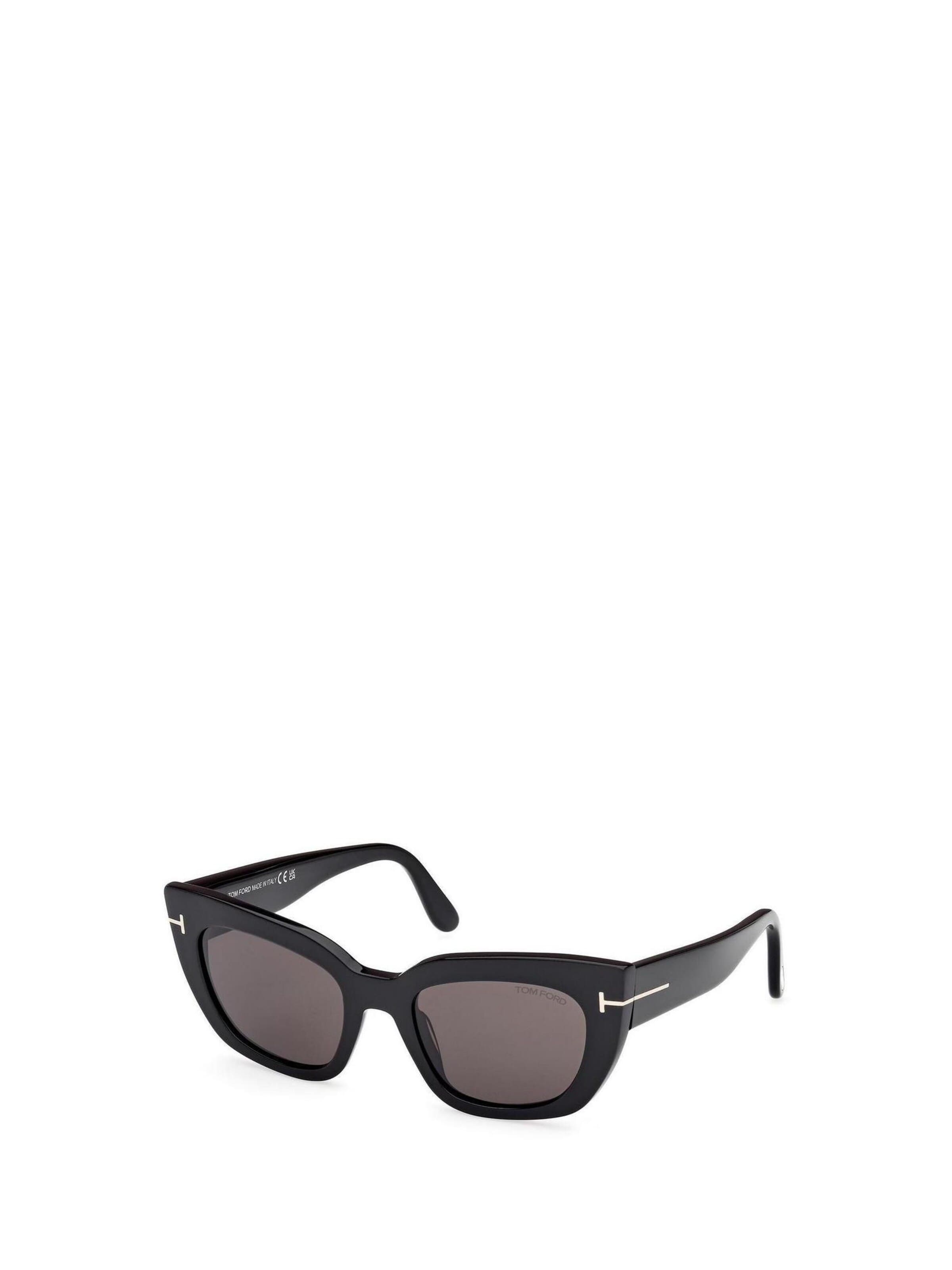 Tom Ford Sunglasses 'ATHENA FT1190 01A' in Black: front