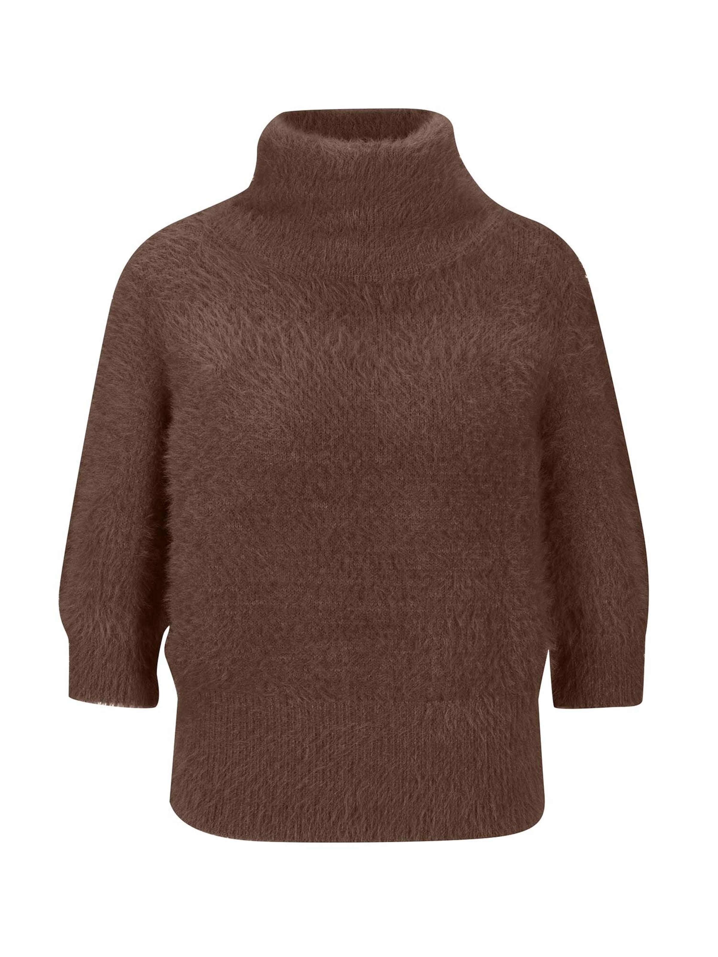 Pull-over MADELEINE en marron : devant