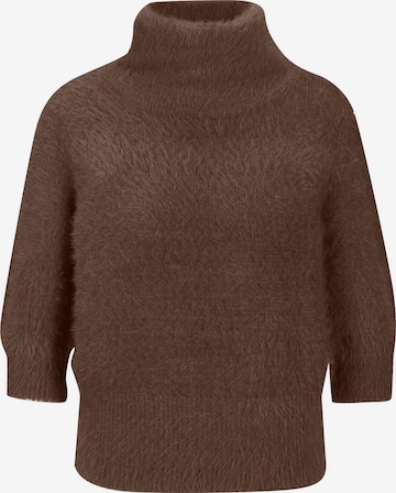 Pull-over MADELEINE en marron : devant