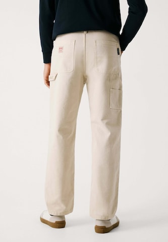 Loosefit Pantaloni 'Carpenter' di Red Bull Racing x Pepe Jeans in beige