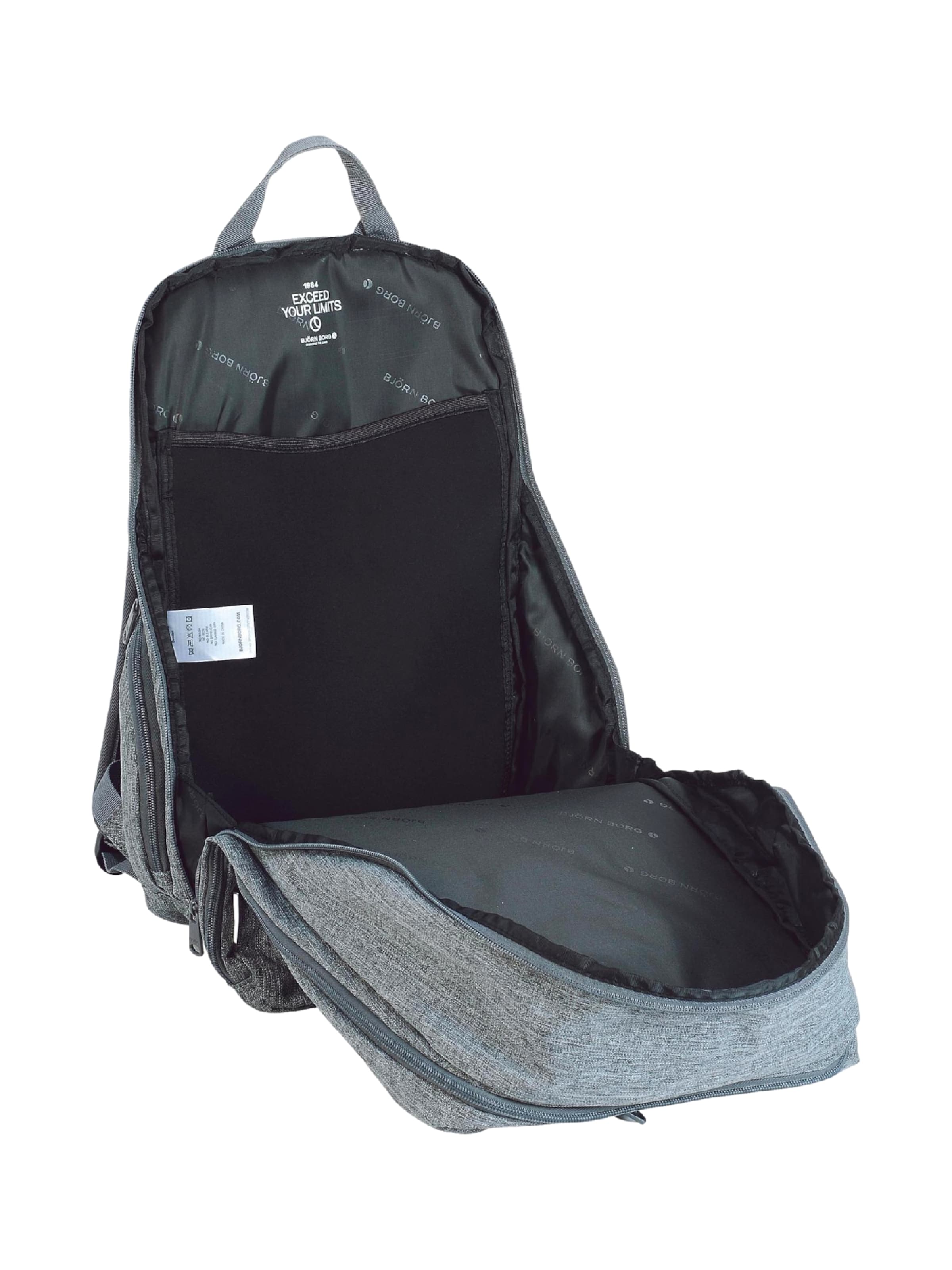 Sac à dos 'CORE CURVE' BJÖRN BORG en gris