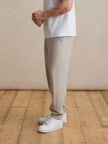 DAN FOX APPAREL Regular Pants 'Thies' in Grey: front