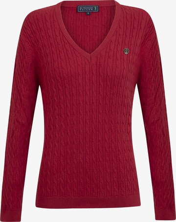 Pullover 'Jena' di Sir Raymond Tailor in rosso: frontale