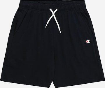 Champion Authentic Athletic Apparel Regular Shorts in Blau: predná strana