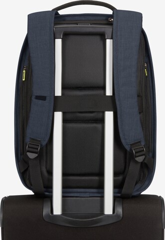 SAMSONITE Rucksack 'Securipak' in Blau