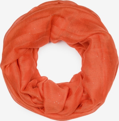 styleBREAKER Schlauchschal 'Loop mit Glitzer unifarben' in One Size in orange, Produktansicht