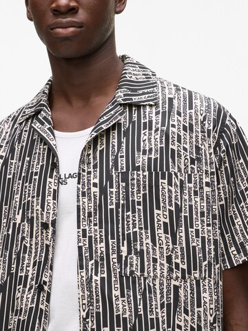 KARL LAGERFELD JEANS Regular fit Ing - fekete