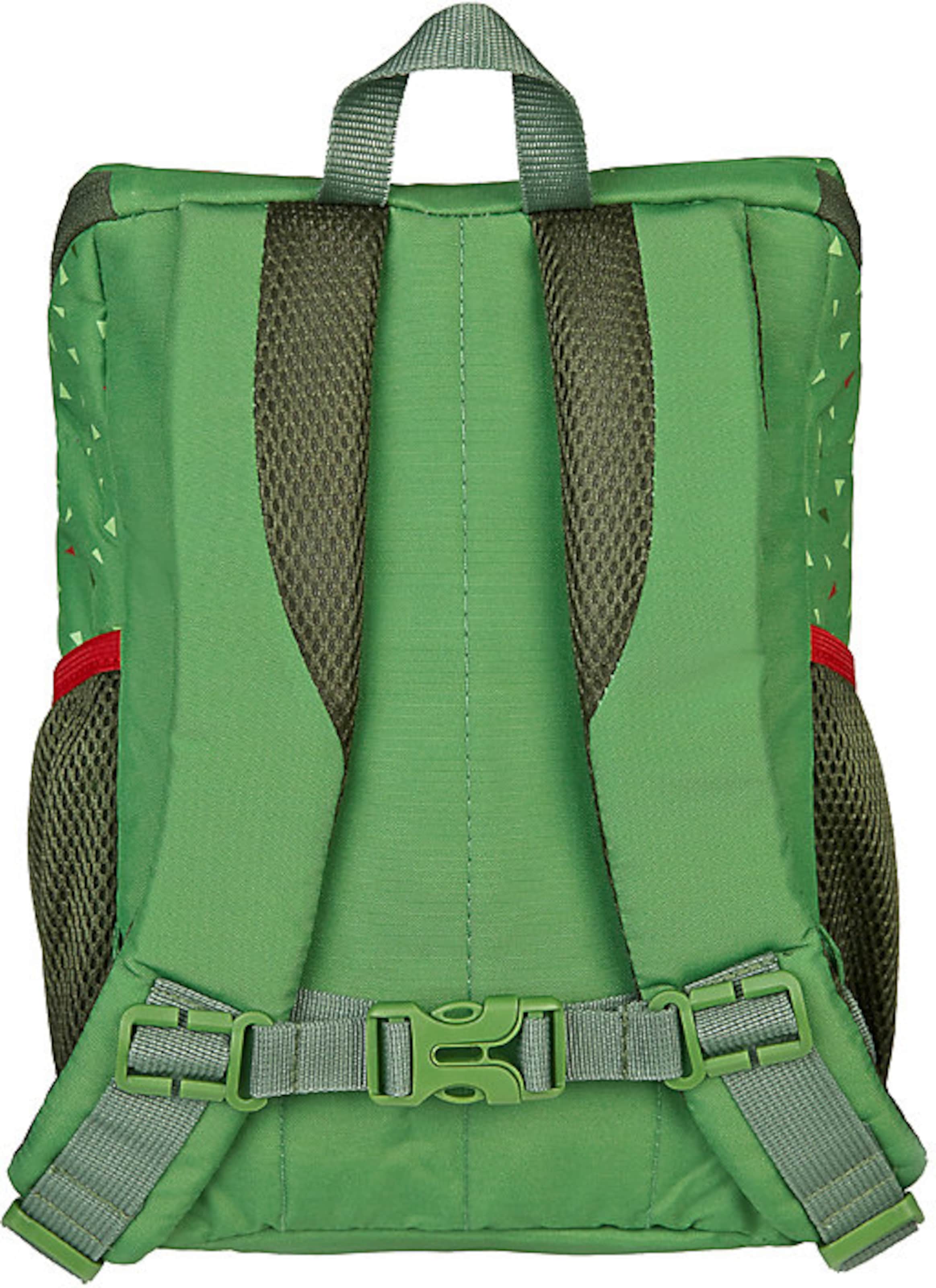 SCOOLI Backpack 'Mini-Me Rosie Rabbit' in Green