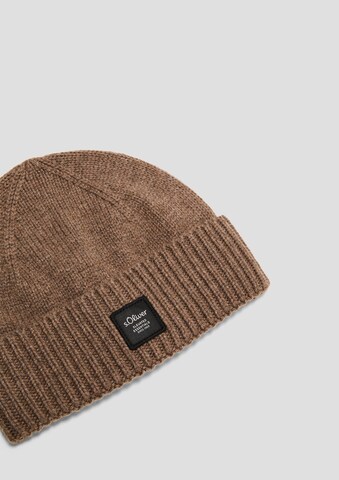 s.Oliver Beanie in Brown