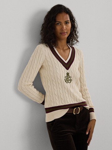 Lauren Ralph Lauren Sweter 'Meren' w kolorze beżowy