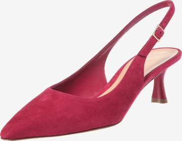 BALDININI Slingpumps in Rot: Vorderseite