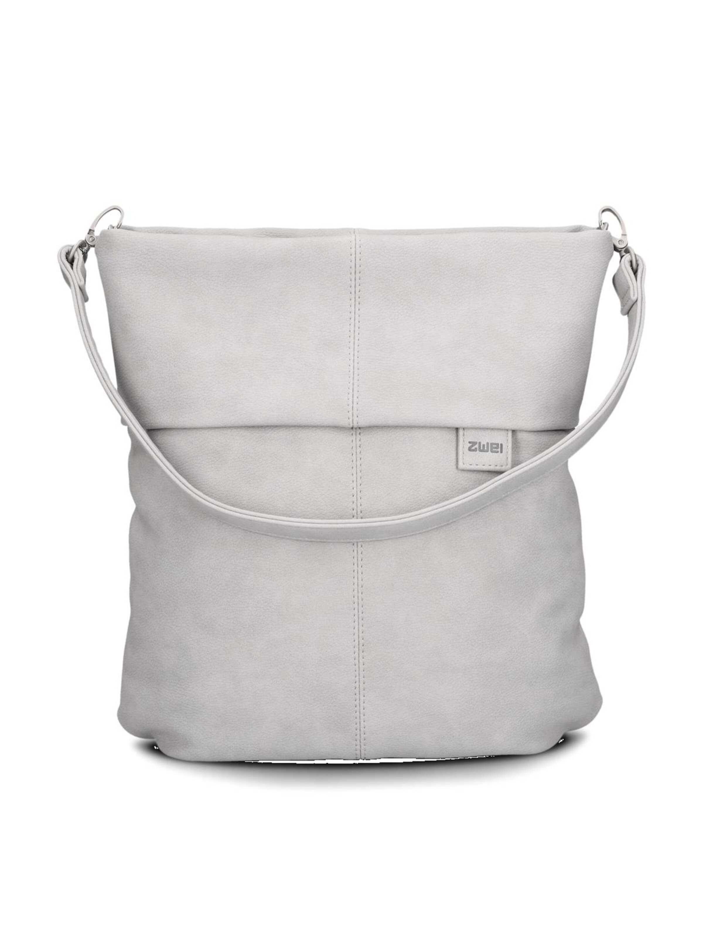 Borsa a spalla 'MADEMOISELLE.M M12' di ZWEI in argento