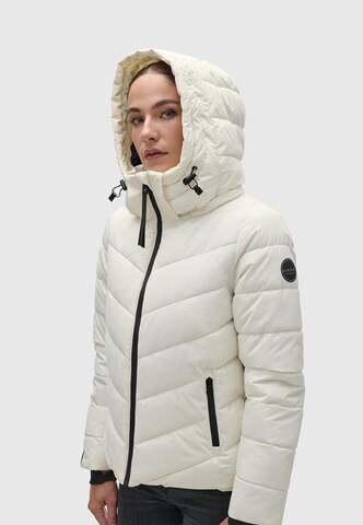 MARIKOO Jacke in Weiß: Vorderseite
