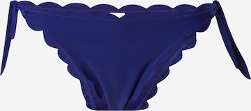 Regular Bas de bikini ' Scallop' Hunkemöller en bleu : devant