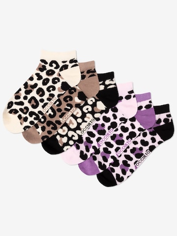 Occulto Ankle Socks 'Kira' in Mixed colors: front