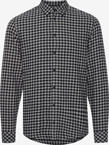 BLEND Button Up Shirt 'ALAN' in Grey: front