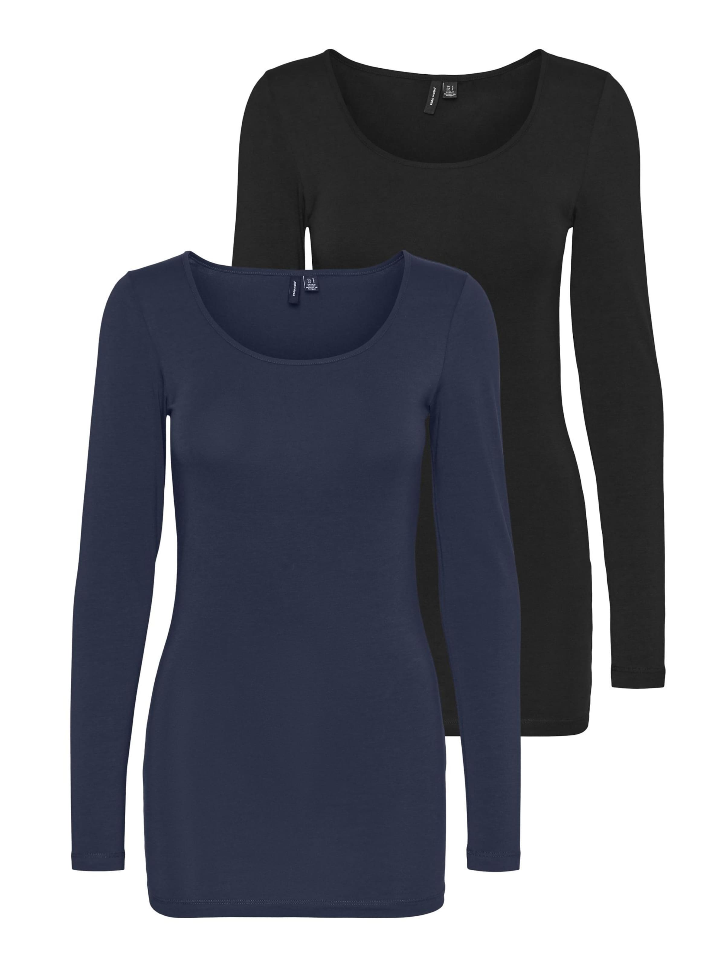 VERO MODA Shirts 'MAXI' i blå: forside