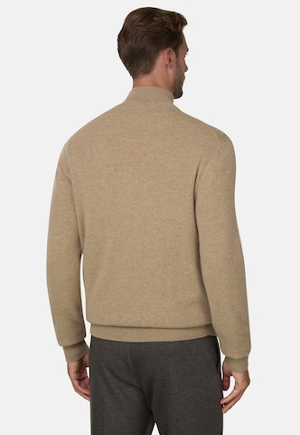 Boggi Milano Gebreid vest in Beige: terug
