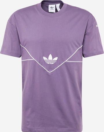 ADIDAS ORIGINALS Koszulka 'Adicolor Seasonal Archive' w kolorze fioletowy: przód