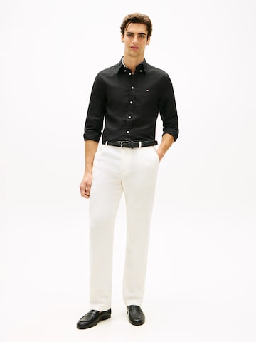 TOMMY HILFIGER Slim fit Ing - fekete