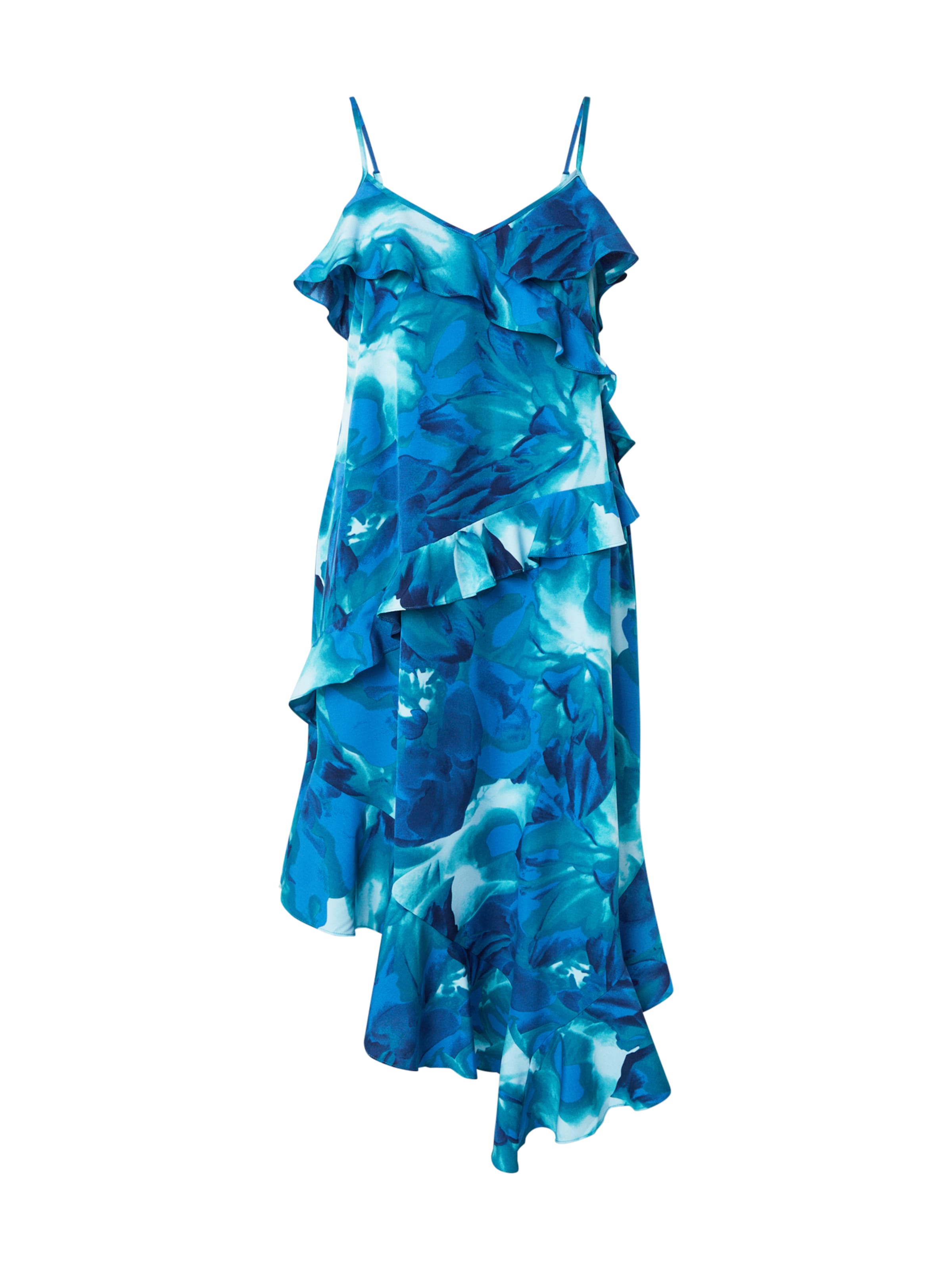 ONLY Carmakoma Καλοκαιρινό φόρεμα &#x27;CARROSAL&#x27; σε μπλε: μπροστά