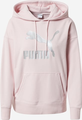 rozā PUMA Sportiska tipa džemperis: no priekšpuses