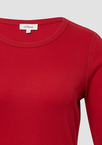 T-shirt s.Oliver en rouge