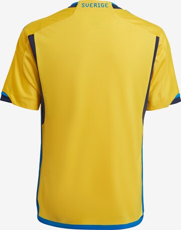 ADIDAS PERFORMANCE Funkční tričko 'Sweden 22 Home' – žlutá
