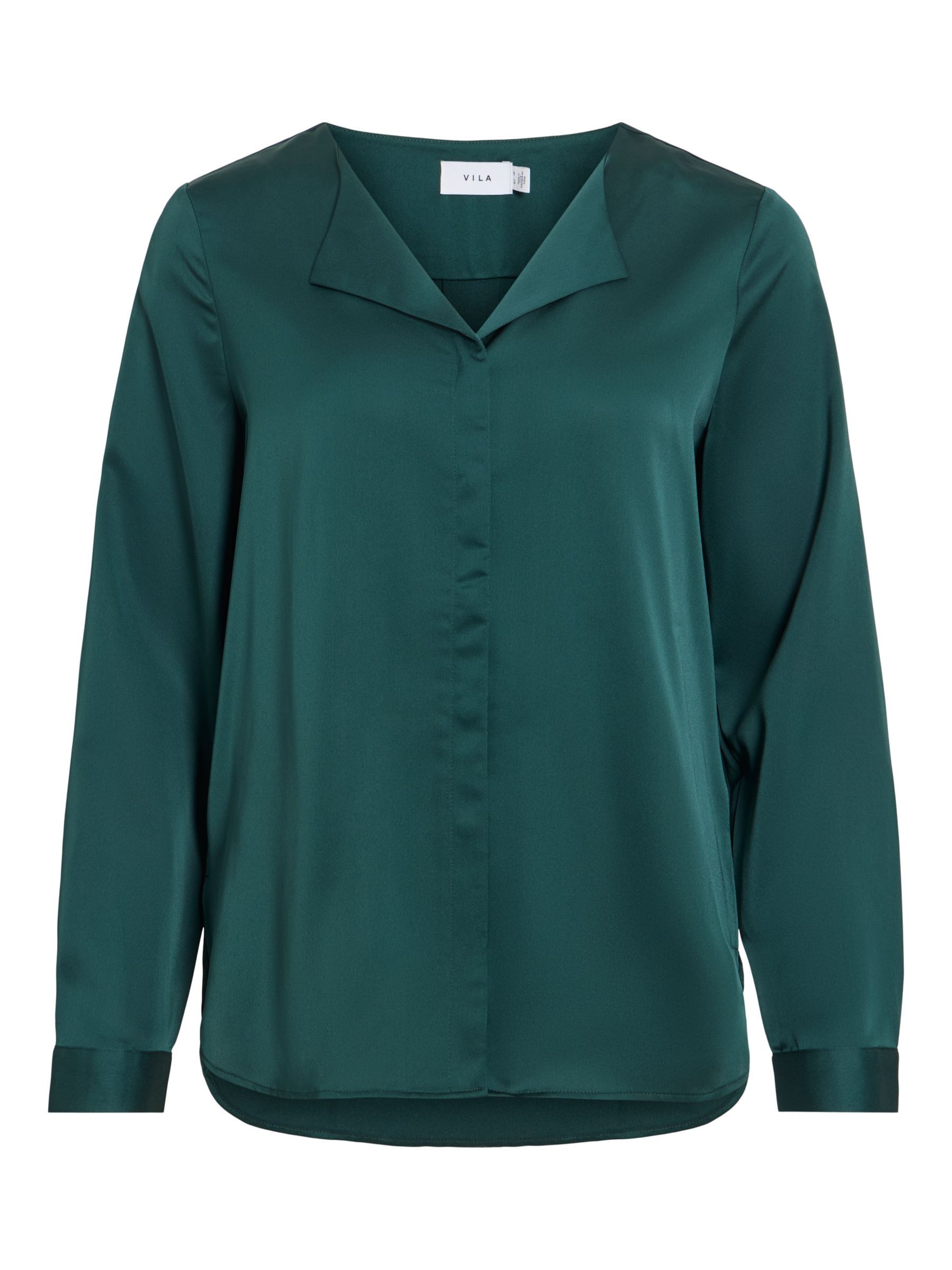 VILA Blouse 'VIEllette' in Green: front