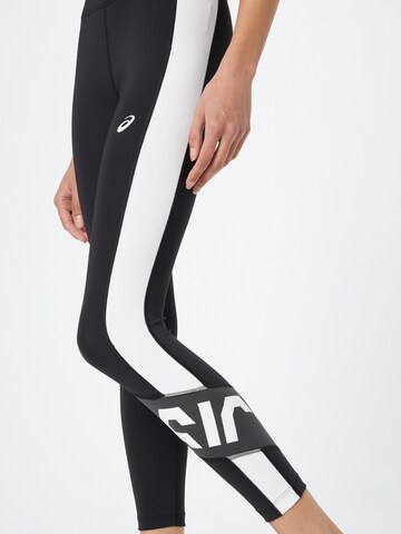 ASICS Skinny Sportbroek in Zwart