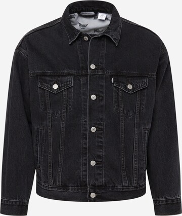 LEVI'S ® - Chaqueta de entretiempo 'Xmonsters Trucker' en negro: frente