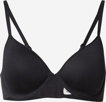 Marc O'Polo Бюстгальтер под футболку Бюстгальтер в Черный: спереди