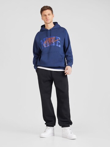 Nike Sportswear Sweatshirt 'CLUB' in Blau