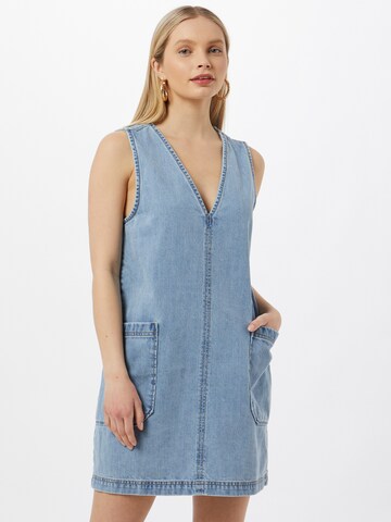 Global Funk Dress 'Tia' in Blue: front