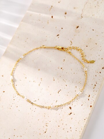 Hey Happiness - Joyería para pies 'Pearl' en oro
