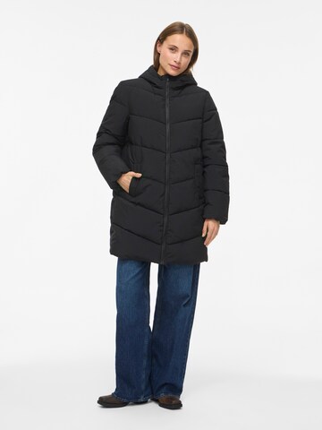 VILA Winter Coat 'VILAVENDER' in Black