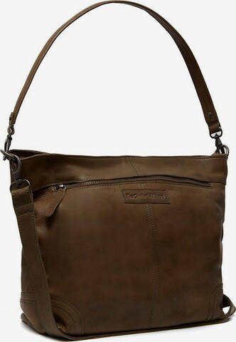 The Chesterfield Brand Shoulder Bag in Green: front