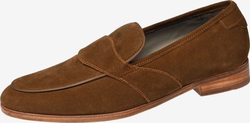 Chaussure basse Baldessarini en marron : devant