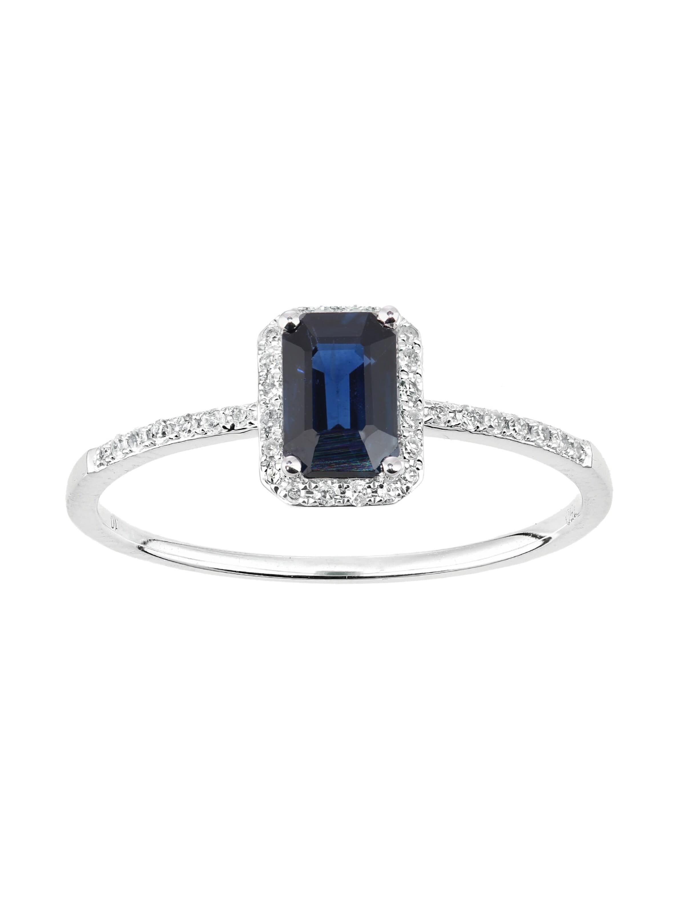 DIAMANT LETERNEL Ring in Silver: front