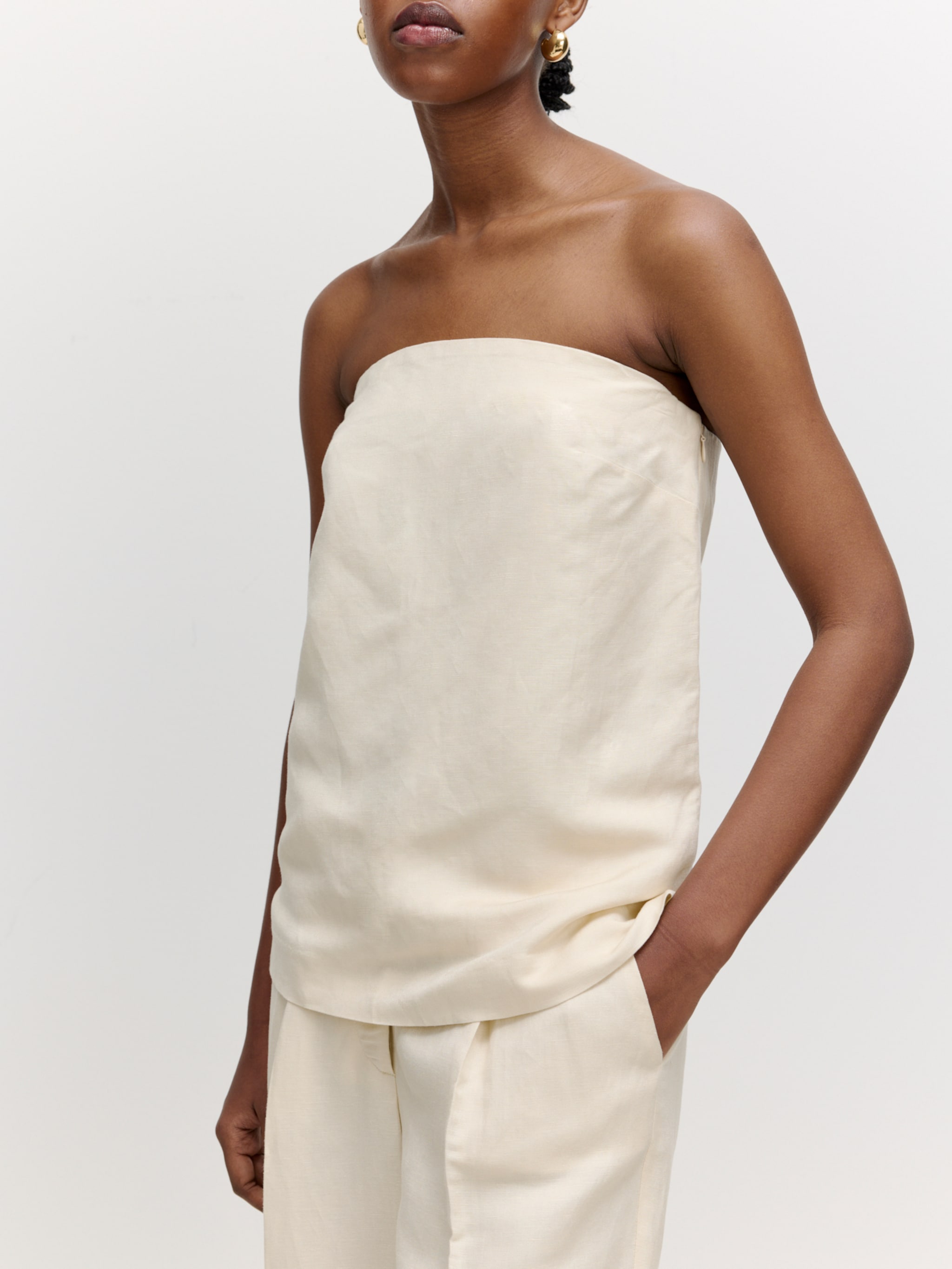 EDITED Producten Top 'Uriel' Offwhite