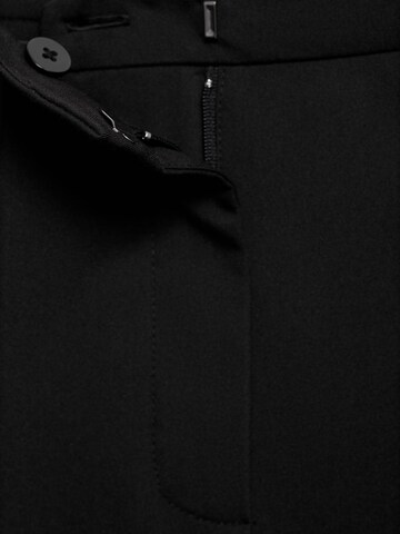 MANGO Regular Hose 'BOREAL' in Schwarz
