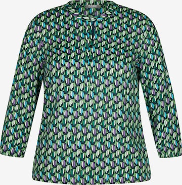 Rabe Blouse in Groen: voorkant