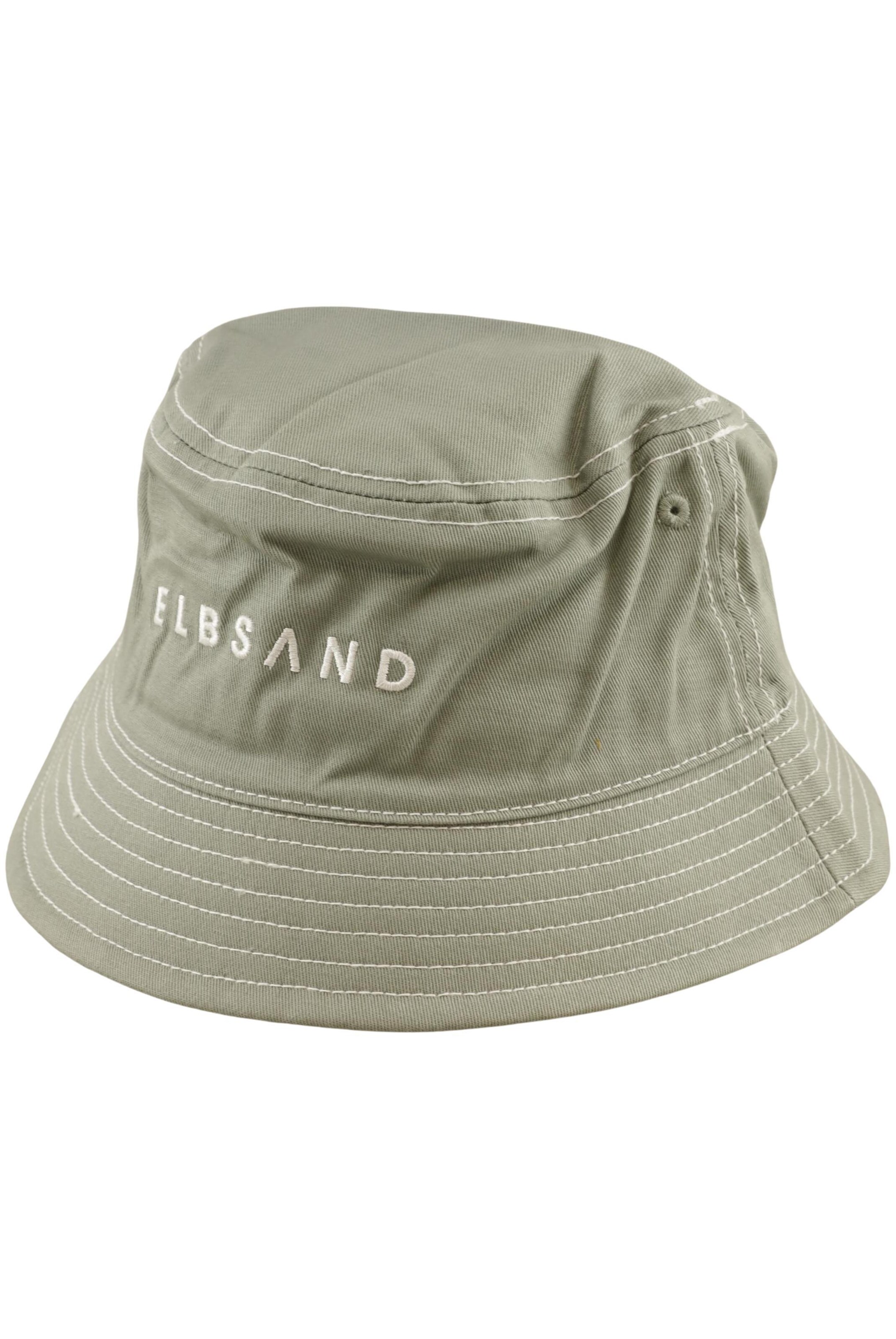 Elbsand Hat & Cap in One size in Green: front