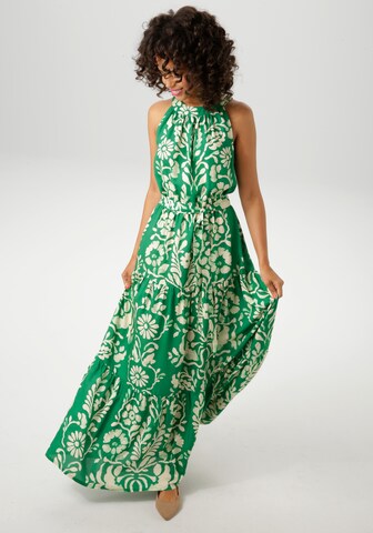 Aniston CASUAL Summer Dress in Green: front