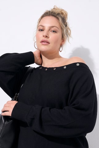 Ulla Popken Pullover in Schwarz