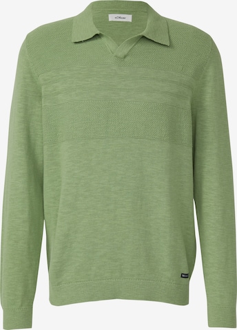 s.Oliver Trui in Groen: voorkant