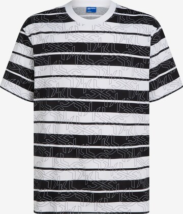 KARL LAGERFELD JEANS - Camiseta en negro: frente