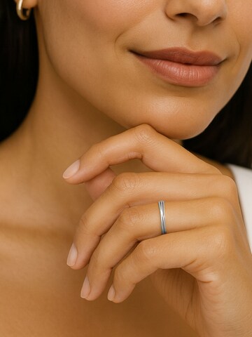 Bague 'Freydis' Heideman en argent : devant