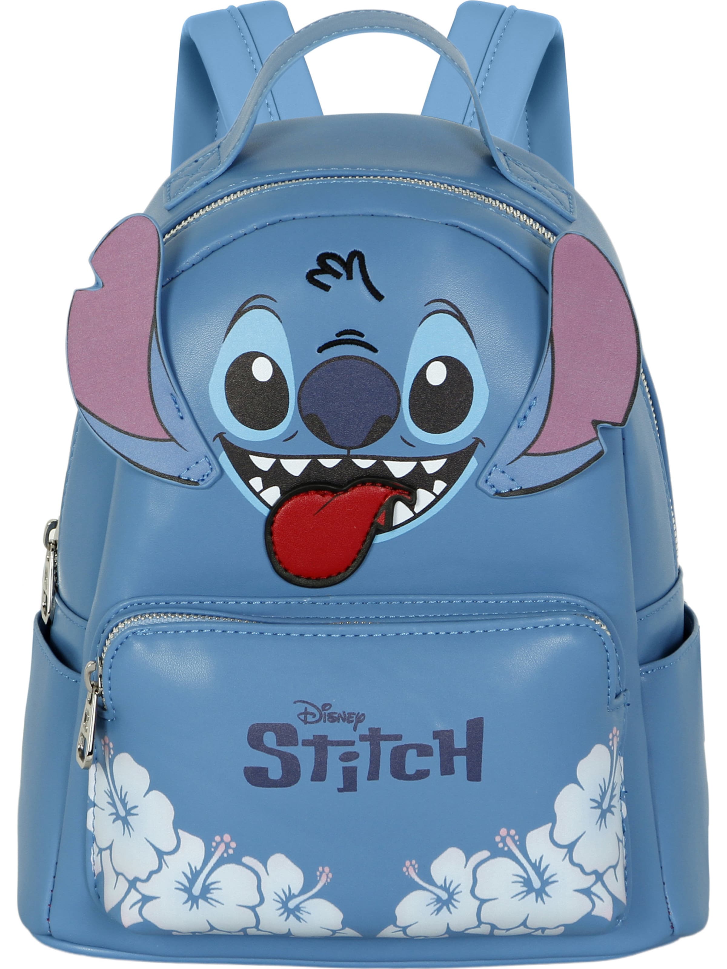 Zaino 'Lilo and Stitch Tongue-Heady' di DISNEY in blu: frontale